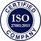 ISO 27001-2013 Certified
